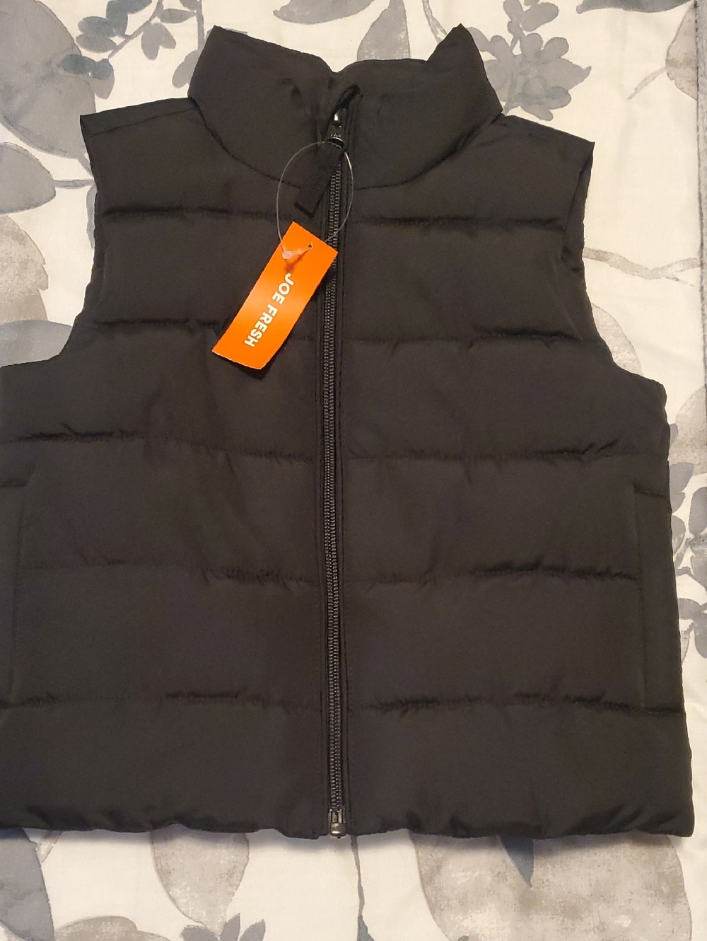 Brand New Joe Fresh Black Quilted Puffer Vest 2T